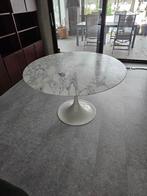 EERO SARINEN TULIP EETTAFEL MARMER  120cm, Huis en Inrichting, Tafels | Eettafels, Ophalen, Rond