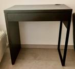 Ikeau bureau Malm zwartbruin 73,5cm, Huis en Inrichting, Bureaus, Ophalen, Zo goed als nieuw, Bureau