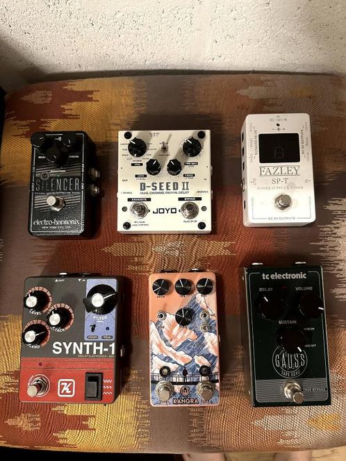 Pedalen te koop (tuner, digital delay, synth, noisegate,...), Muziek en Instrumenten, Effecten, Delay of Echo, Distortion, Overdrive of Fuzz