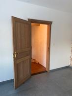 Eiken binnnendeuren, Doe-het-zelf en Bouw, Deuren en Vliegenramen, Ophalen, Gebruikt, 80 tot 100 cm, Binnendeur