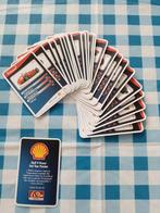 Jeu complet de 24 cartes Ferrari Shell., Verzamelen, Speelkaarten, Jokers en Kwartetten, Ophalen of Verzenden, Zo goed als nieuw