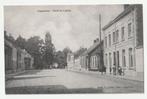 Capellen zicht in 't dorp oude ansichtkaart 1909 Kapellen, Affranchie, Envoi, Anvers, Avant 1920