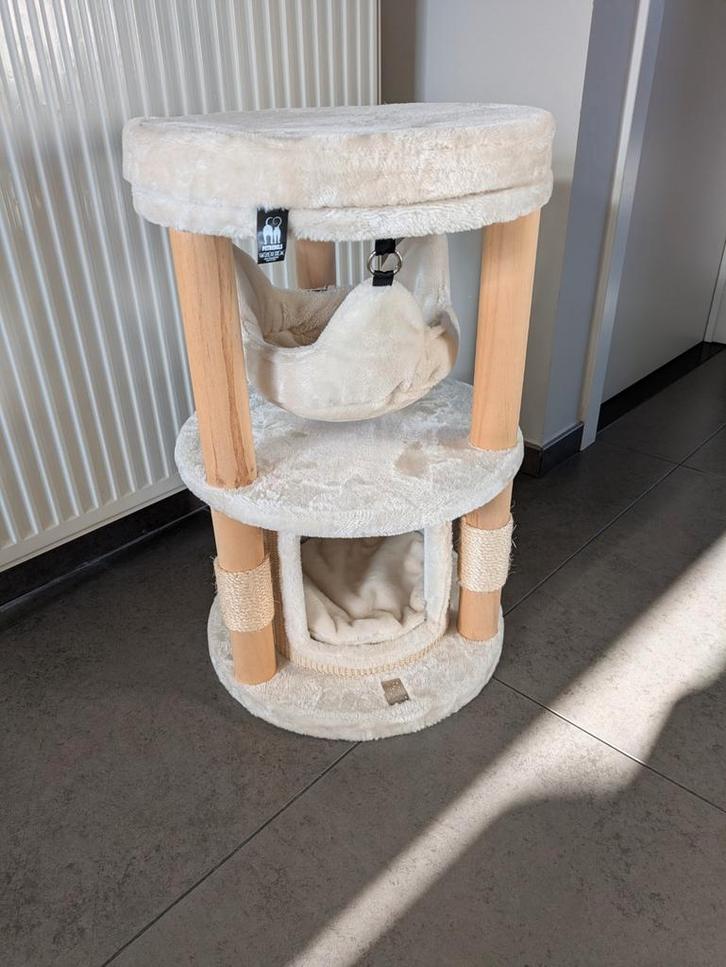 Kattenpaal van Petrebel, Dieren en Toebehoren, Krabmeubelen, Zo goed als nieuw, Krabpaal, Ophalen