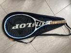 Tennisracket en zijn kleine Dunlop-tas, Sport en Fitness, Ophalen of Verzenden, Zo goed als nieuw, Racket, Dunlop