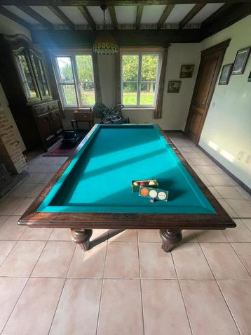 Drieband biljart van 1950, Enlèvement, Comme neuf, Table de billard