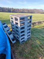 Kleine kunststof paletten, Ophalen