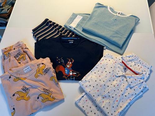 4 pyjama's jongen lange mouw, Kinderen en Baby's, Kinderkleding | Kinder-kledingpakketten, Gebruikt, Maat 140, Ophalen