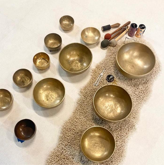 klankschalen, Musique & Instruments, Percussions, Comme neuf, Autres types, Enlèvement