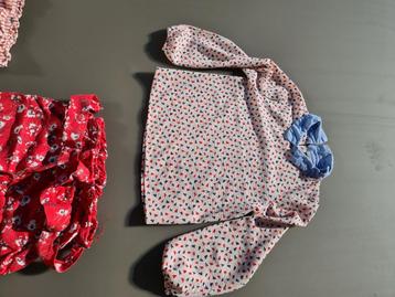 kinderkleding 116gekleurde longsleeve, hemd, polo, JBC 116 beschikbaar voor biedingen