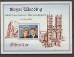 Gibraltar 1986 Huwelijk Prins Andrew - Lady Sarah - **, Verzenden, Overige landen, Postfris