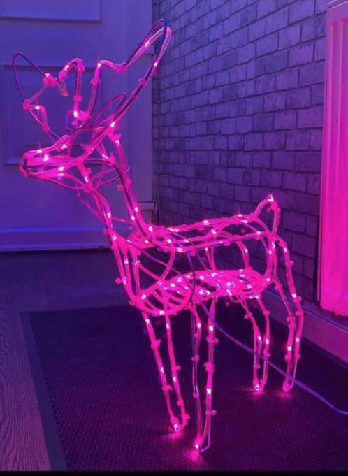 kerstverlichting Led rendier tekoop., Diversen, Kerst, Zo goed als nieuw, Ophalen