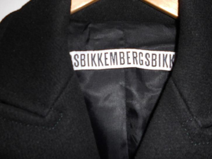 Zwarte herenjas Dirk Bikkembergs XL, Kleding | Heren, Jassen | Winter, Gedragen, Maat 56/58 (XL), Zwart, Ophalen