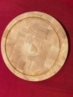 Kaasplank met accessoires, Ophalen of Verzenden, Nieuw, Rond, Hout