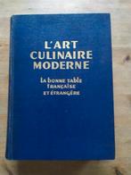 L'art culinaire moderne, 1936, Antiquités & Art, Antiquités | Livres & Manuscrits, Enlèvement ou Envoi