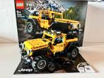 Lego Technic 42122 Jeep Wrangler, Ophalen, Zo goed als nieuw, Complete set, Lego
