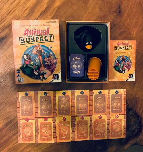 Jeu Animal Suspect - Éditions Gigamic, Hobby & Loisirs créatifs, Jeux de société | Jeux de plateau, Utilisé, Trois ou quatre joueurs