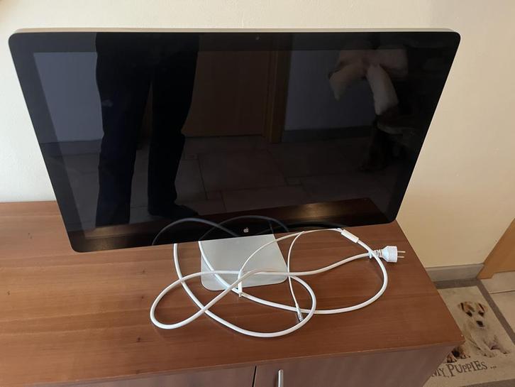 Apple 27'' Thunderbolt Display, Computers en Software, Monitoren, Gebruikt, 60 Hz of minder, DisplayPort, Thunderbolt, Ingebouwde speakers