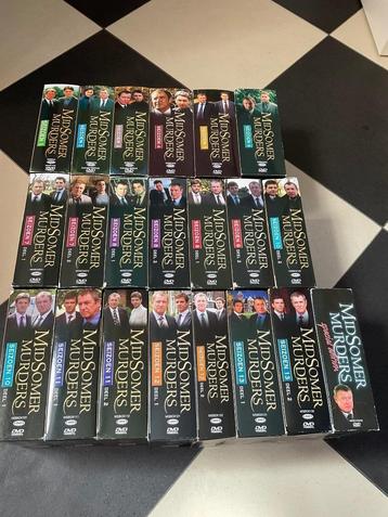 DVD’s Midsomer Murders seizoen 1 t/m 13 + special edition beschikbaar voor biedingen