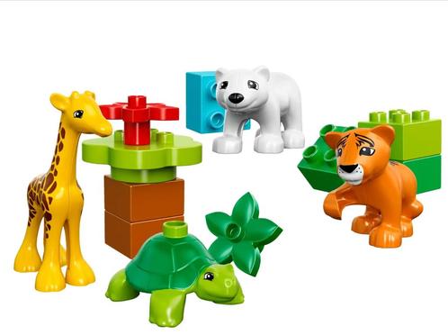 LEGO DUPLO 10801 Les bébés animaux du monde, Kinderen en Baby's, Speelgoed | Duplo en Lego, Zo goed als nieuw, Duplo, Complete set