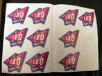 Stickervel Leo stickers, Comme neuf, Enlèvement ou Envoi, Marque