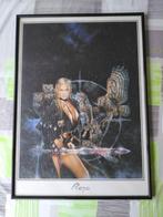 Poster Luis Royo cadre 50x70, Enlèvement ou Envoi, Rectangulaire vertical, A1 jusqu'à A3, Utilisé