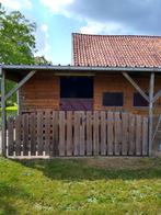 tuinhek, tuinpoort, opritpoort - 3,8 m breed, 1,25m hoog, Ophalen, Gebruikt, 100 tot 150 cm, Hout