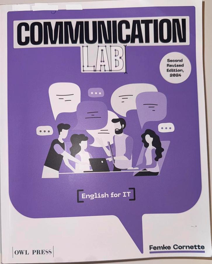 Laboratoire de communication - Femke Cornette, Livres, Informatique & Ordinateur, Comme neuf, Enlèvement