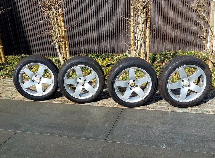 Roues en alliage pour Kia avec pneus été 205/50-16, Auto-onderdelen, Banden en Velgen, Banden en Velgen, Zomerbanden, 16 inch