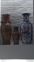 Ensemble de 3 vases chinois anciens, Antiquités & Art, Enlèvement