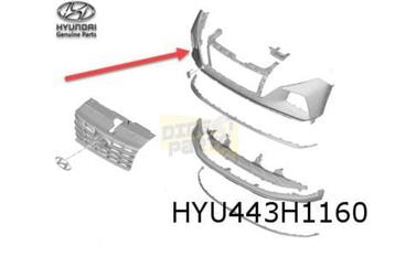 Hyundai Tucson 1/21- voorbumper (te spuiten) (bij PDC) (hybr beschikbaar voor biedingen