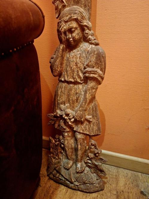Gietijzeren Kruis / kerkhofkruis voor jeudig iemand, Antiek en Kunst, Antiek | Religieuze voorwerpen, Ophalen