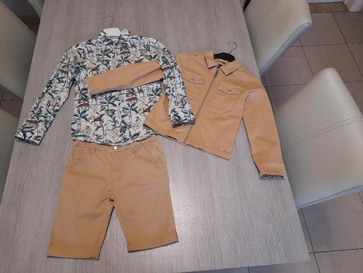 Communie kleding Le Chic Garcon  128 en 140/152, Kinderen en Baby's, Kinderkleding | Maat 128, Zo goed als nieuw, Jongen, Setje