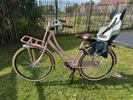 Nogan damesfiets 28 inch met kinderzitje, Fietsen en Brommers, Fietsen | Dames | Damesfietsen, Ophalen