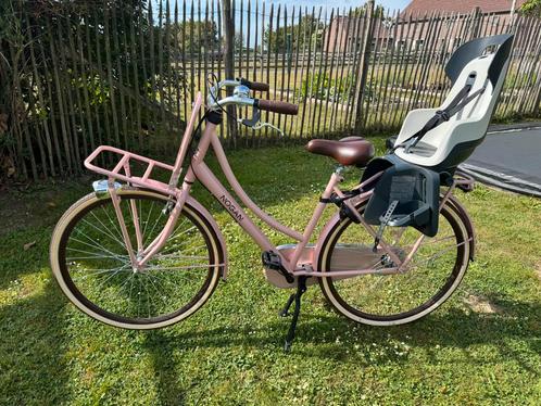 Nogan damesfiets 28 inch met kinderzitje, Fietsen en Brommers, Fietsen | Dames | Damesfietsen, Ophalen