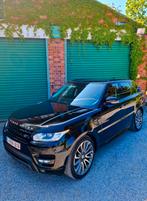 LAND ROVER RANGE ROVER SPORT 3.0 SDV6 HYBRID HSE DYNAMIC, Auto's, Automaat, USB, Zwart, Leder