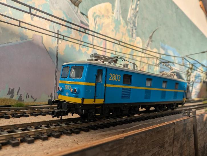 SNCB SNCB | Piko 96561 | HLE 2803 | DC Analog | Bleu | New, Hobby & Loisirs créatifs, Trains miniatures | HO, Neuf, Locomotive