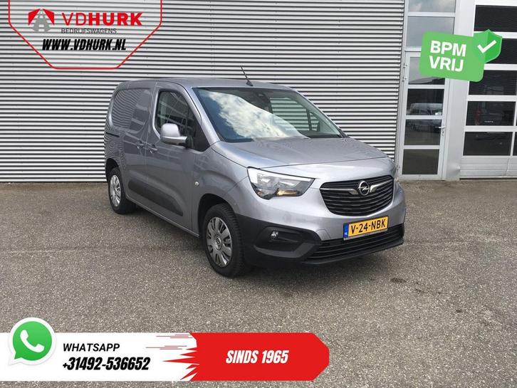 Opel Combo 1.2 Turbo 130 pk Aut. BENZINE BPM VRIJ! Keyless/, Auto's, Bestelwagens en Lichte vracht, Bedrijf, Airconditioning, Centrale vergrendeling