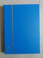 blauw postzegelalbum Edelweis met 16 witte pagina's, Postzegels en Munten, Postzegels | Toebehoren, Ophalen of Verzenden, Verzamelalbum