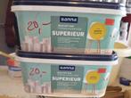 2,5L Gamma muurverf mat superieur mosterd 20euro, Doe-het-zelf en Bouw, Verf, Beits en Lak, Ophalen, Geel, Nieuw, Verf