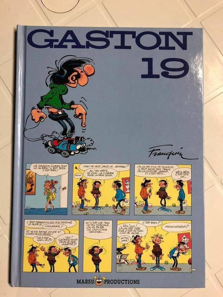 Gaston - Tome 19 Edition spéciale 40e anniversaire, Boeken, Stripverhalen, Zo goed als nieuw, Eén stripboek, Ophalen of Verzenden
