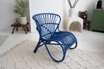 Vintage rotan bohemian bamboe stoel, Ophalen
