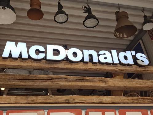 McDonald's lichtbak, Verzamelen, Merken en Reclamevoorwerpen, Gebruikt, Lichtbak of (neon) lamp, Ophalen