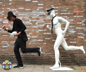 Hans Boodt mannequin sports collection rennende etalage pop beschikbaar voor biedingen
