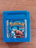 Pokémon Blue ( blauw ) DX, Games en Spelcomputers, Games | Nintendo Game Boy, Ophalen of Verzenden, Zo goed als nieuw