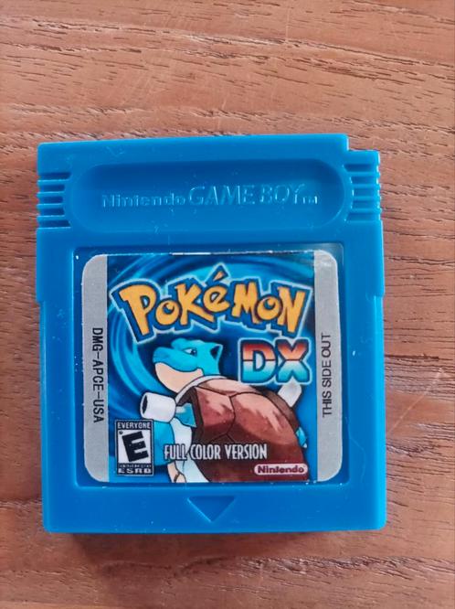 Pokémon Blue ( blauw ) DX, Games en Spelcomputers, Games | Nintendo Game Boy, Zo goed als nieuw, Ophalen of Verzenden