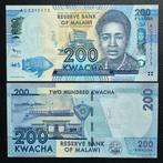 Malawi - 200 Kwacha 2012 - P60 - UNC - 1013(19), Postzegels en Munten, Ophalen of Verzenden, Overige landen, Los biljet