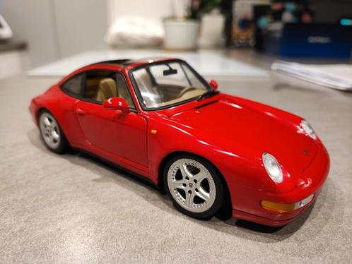 Porsche 993 911 Targa UT Model 1 :18, Hobby & Loisirs créatifs, Voitures miniatures | 1:18, Comme neuf, Moteur, MiniChamps, Enlèvement ou Envoi