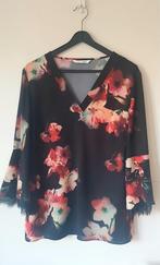 Blouse fleurie noire romantique, Neuf, Taille 38/40 (M), Enlèvement ou Envoi, Atmos fashion