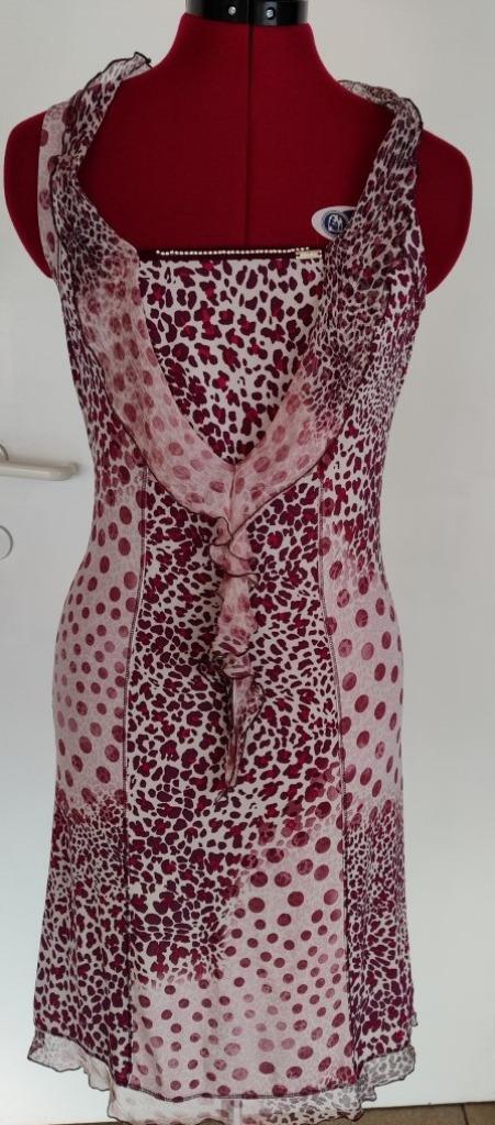 Kleedje: LIU JO, Kleding | Dames, Jurken, Gedragen, Maat 36 (S), Rood, Knielengte, Ophalen of Verzenden
