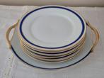 Porseleinen dessertservies uit Limoges, Antiek en Kunst, Antiek | Servies los, Ophalen
